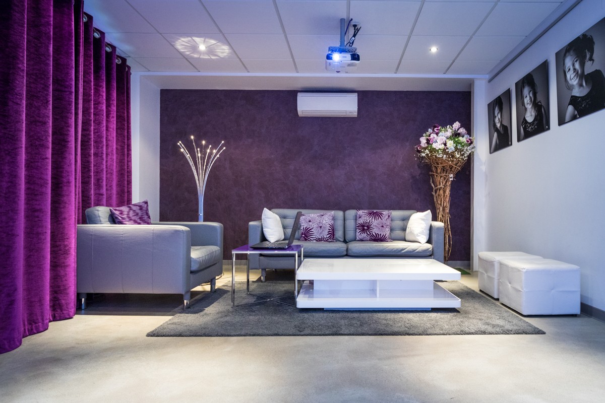 Salle de projection du studio actuel à Aire-sur-l'Adour dans lequel nous sommes depuis le 13 mai 2011.