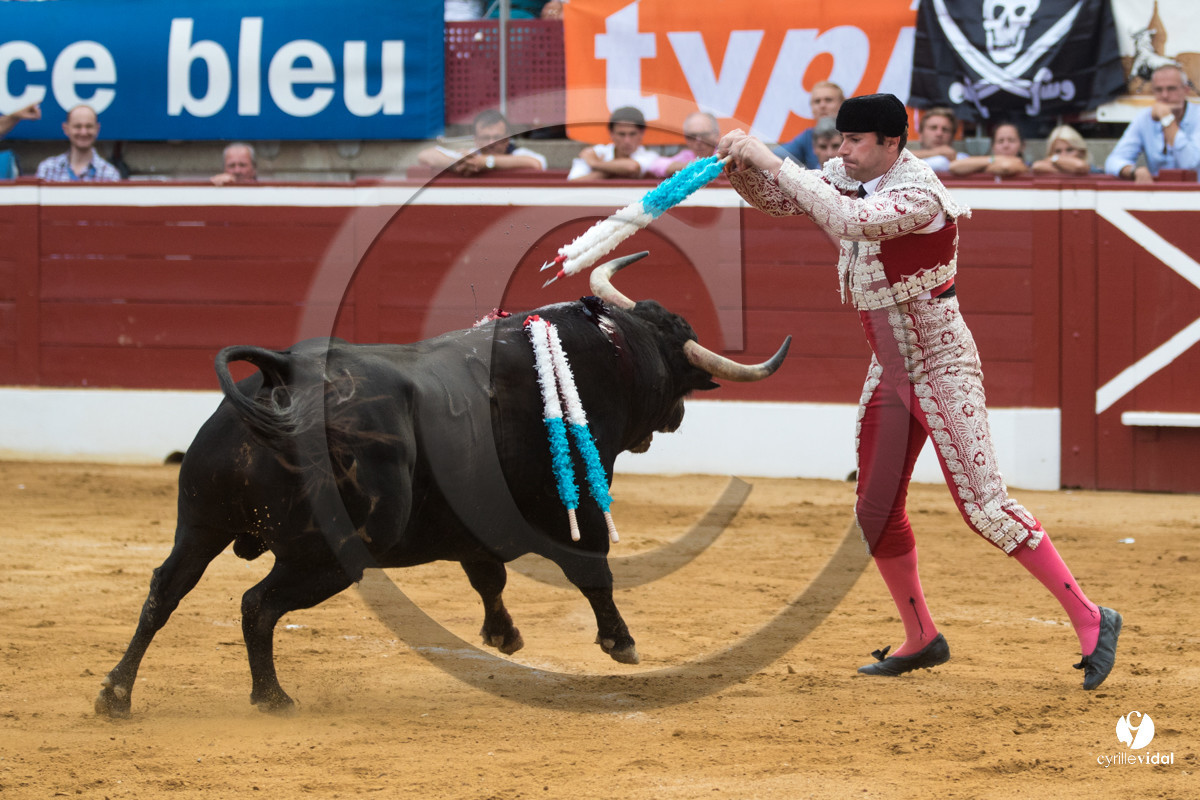 Mont-de-Marsan corrida de Jandilla pour Padilla - Talavante - Roca Rey