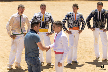 Saint-Cricq Chalosse course landaise de promotion Ganadéria Deyris Cuadrilla Jérémy Lafitte