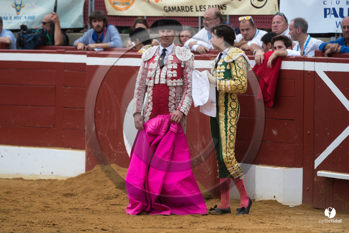 Mont-de-Marsan corrida de Jandilla pour Padilla - Talavante - Roca Rey