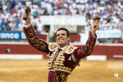 Mont-de-Marsan corrida de la Quinta pour Juan Bautista - Emilio de Justo - Thomas DUFAU