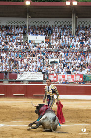 Mont-de-Marsan corrida de la Quinta pour Juan Bautista - Emilio de Justo - Thomas DUFAU