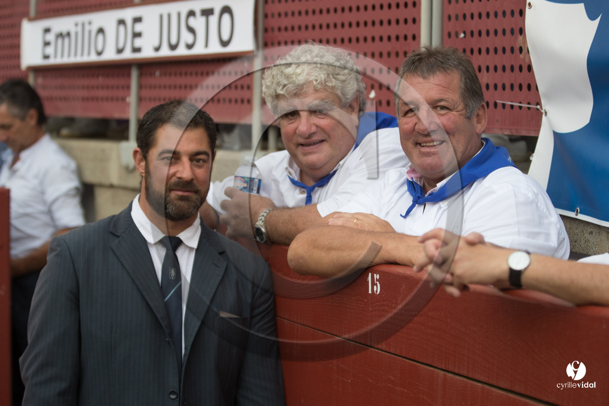 Mont-de-Marsan corrida de la Quinta pour Juan Bautista - Emilio de Justo - Thomas DUFAU