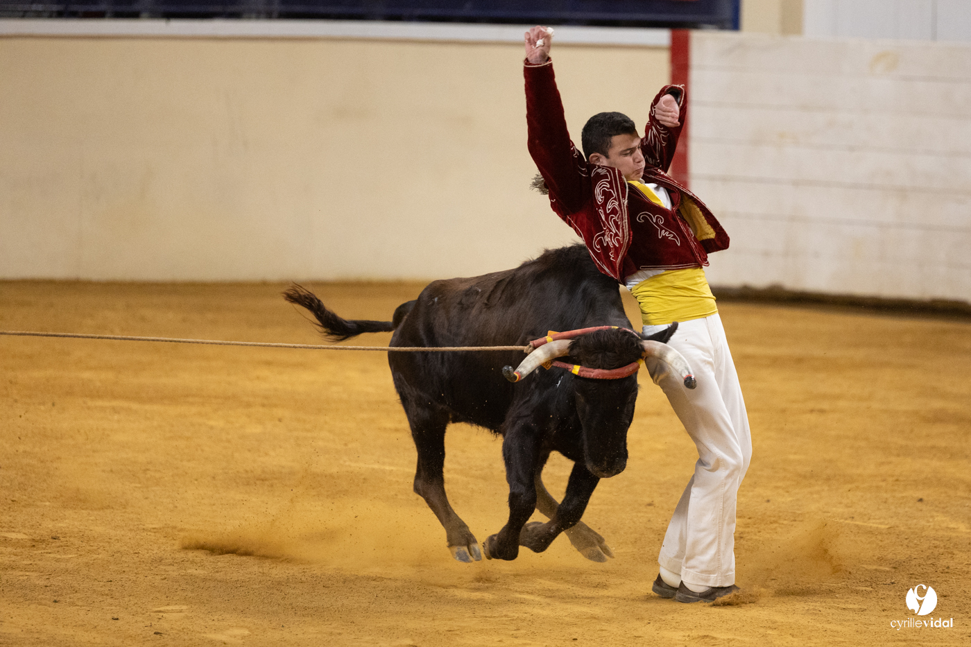 Horsarrieu course landaise du boléro d'Argent