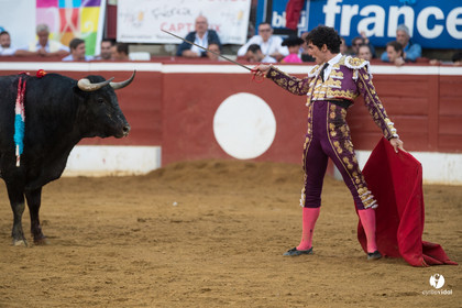 Mont-de-Marsan corrida de la Quinta pour Juan Bautista - Emilio de Justo - Thomas DUFAU