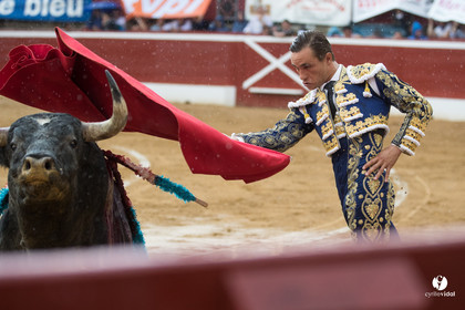 Mont-de-Marsan corrida de la Quinta pour Juan Bautista - Emilio de Justo - Thomas DUFAU