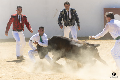 Saint-Cricq Chalosse course landaise de promotion Ganadéria Deyris Cuadrilla Jérémy Lafitte