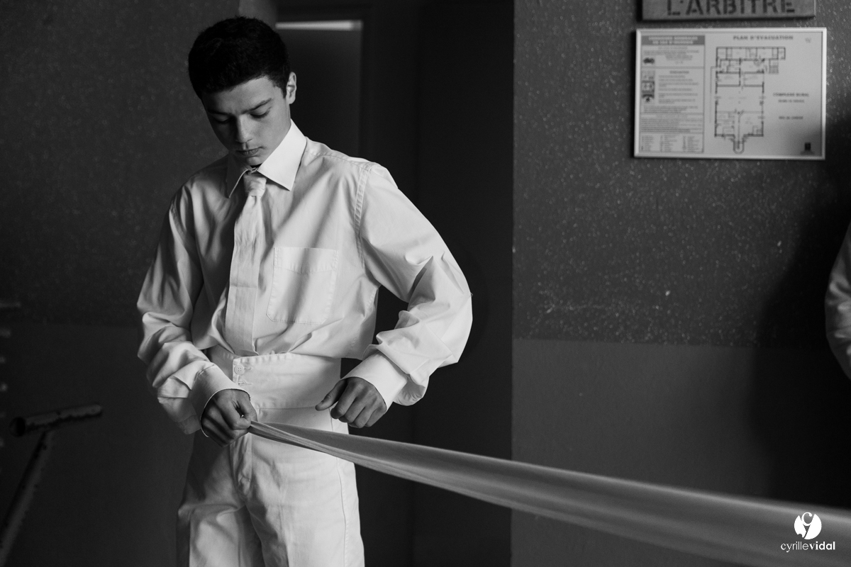 Course landaise Le Houga Ganadéria Dussau Cuadrilla Alexandre Brethes