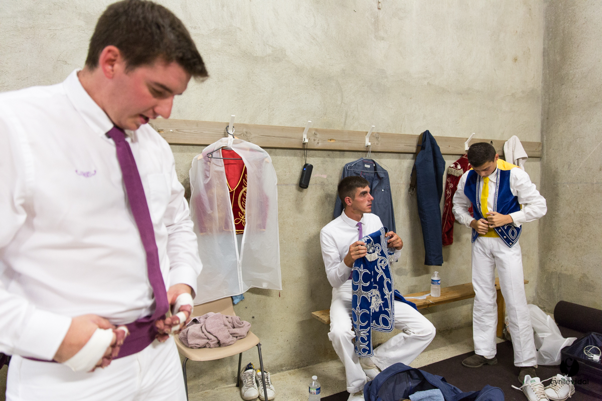 Aire sur l'Adour course landaise génération Aturine