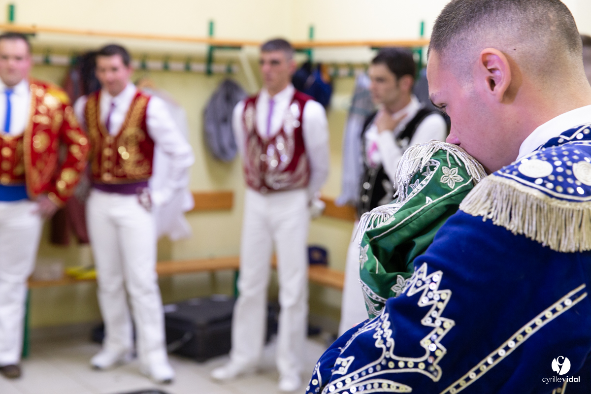 Course landaise Le Houga Ganadéria Dussau Cuadrilla Alexandre Brethes