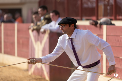Course landaise Le Houga Ganadéria Dussau Cuadrilla Alexandre Brethes