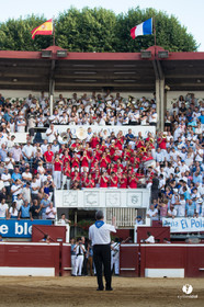 Mont-de-Marsan corrida de Dolores Aguirre pour Octavio Chacon - Pepe Moral - Juan Léal