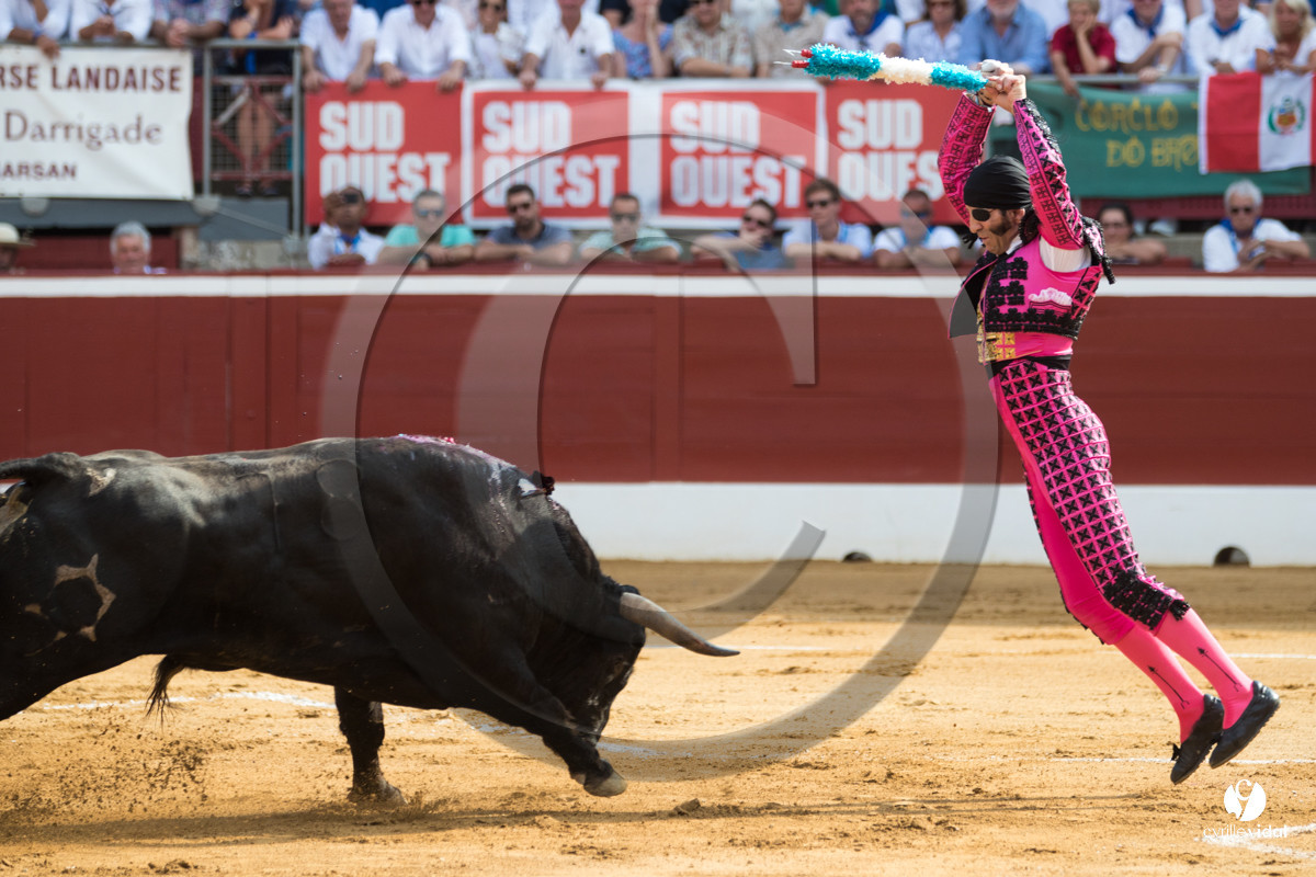 Mont-de-Marsan corrida de Jandilla pour Padilla - Talavante - Roca Rey