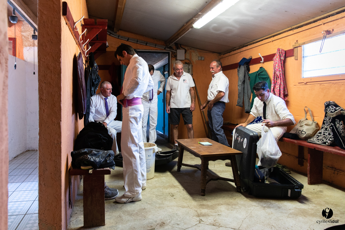 Course landaise à Panjas