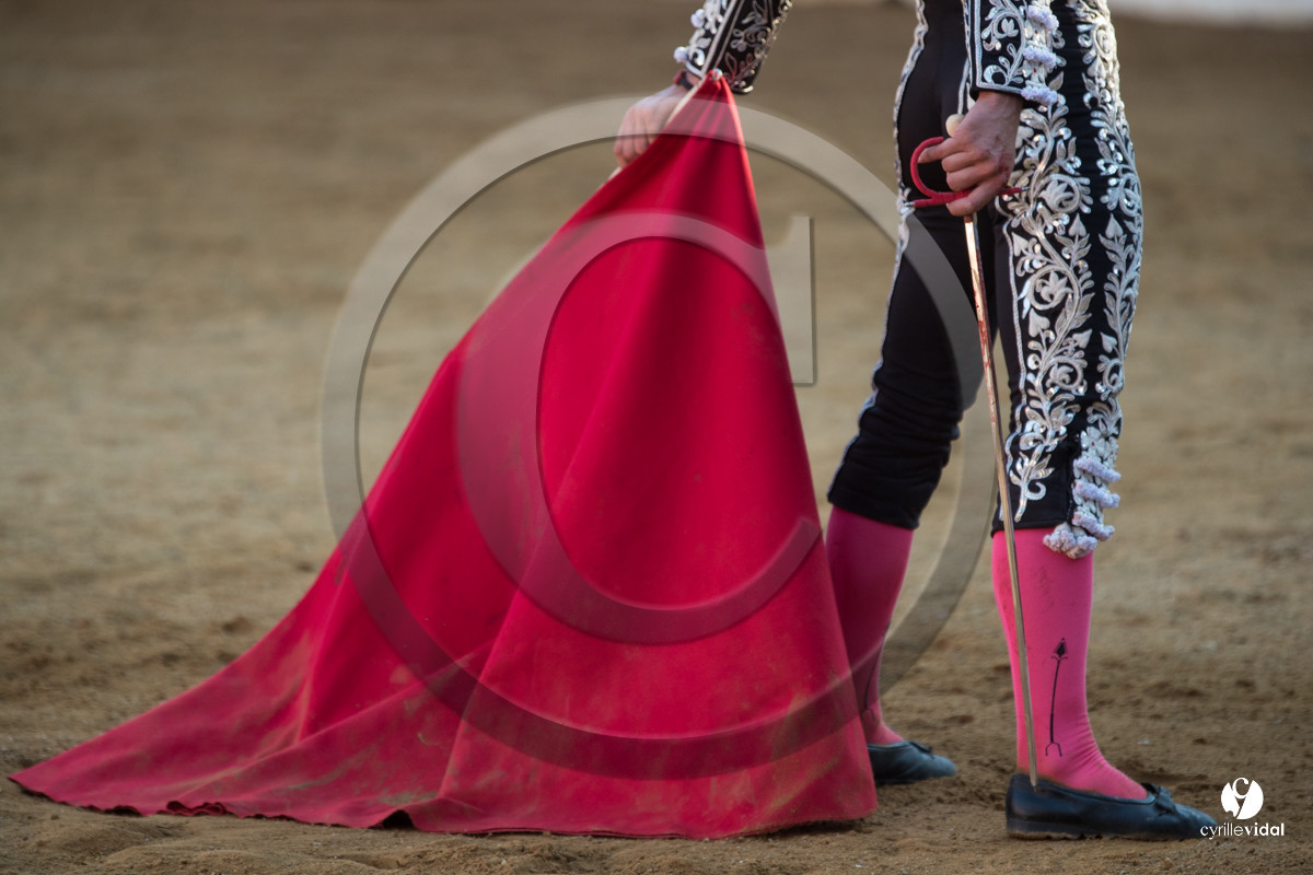 Mont-de-Marsan corrida de Dolores Aguirre pour Octavio Chacon - Pepe Moral - Juan Léal