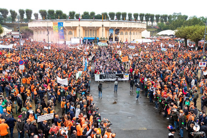 Manifestation chasses traditionnelles à Mont-de-Marsan