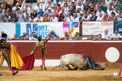 Mont-de-Marsan corrida de la Quinta pour Juan Bautista - Emilio de Justo - Thomas DUFAU