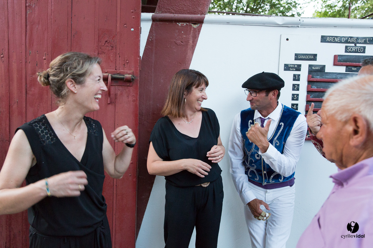 Aire sur l'Adour course landaise génération Aturine