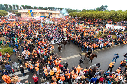 Manifestation chasses traditionnelles à Mont-de-Marsan