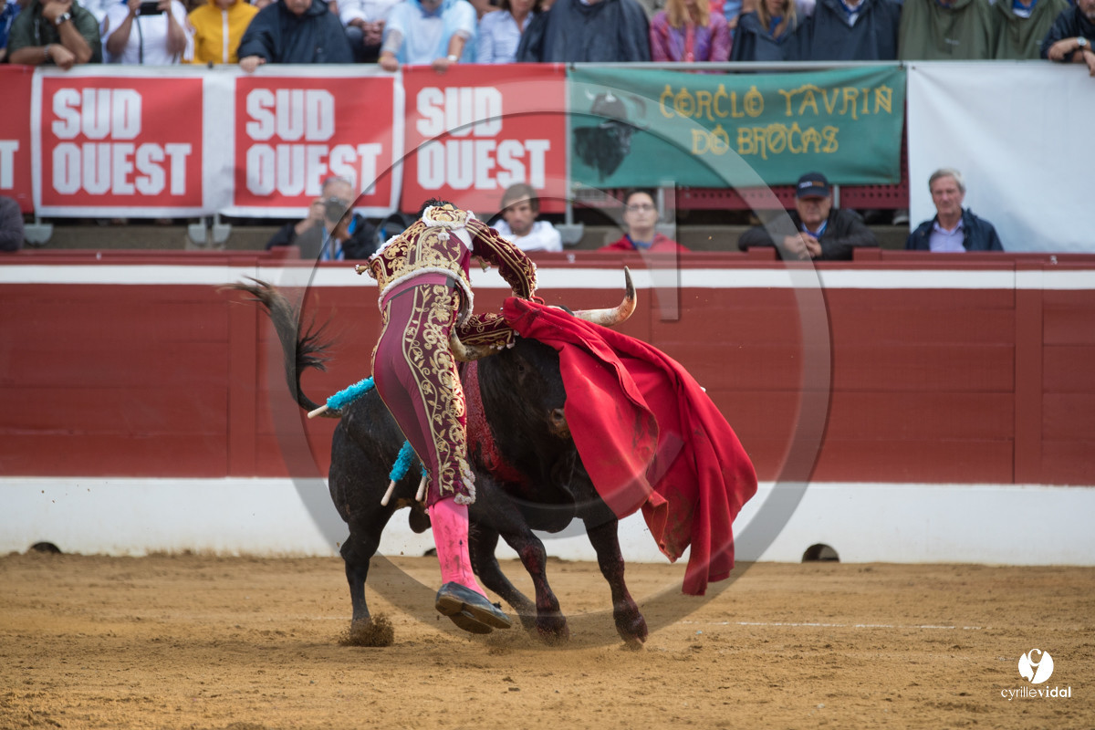 Mont-de-Marsan corrida de la Quinta pour Juan Bautista - Emilio de Justo - Thomas DUFAU