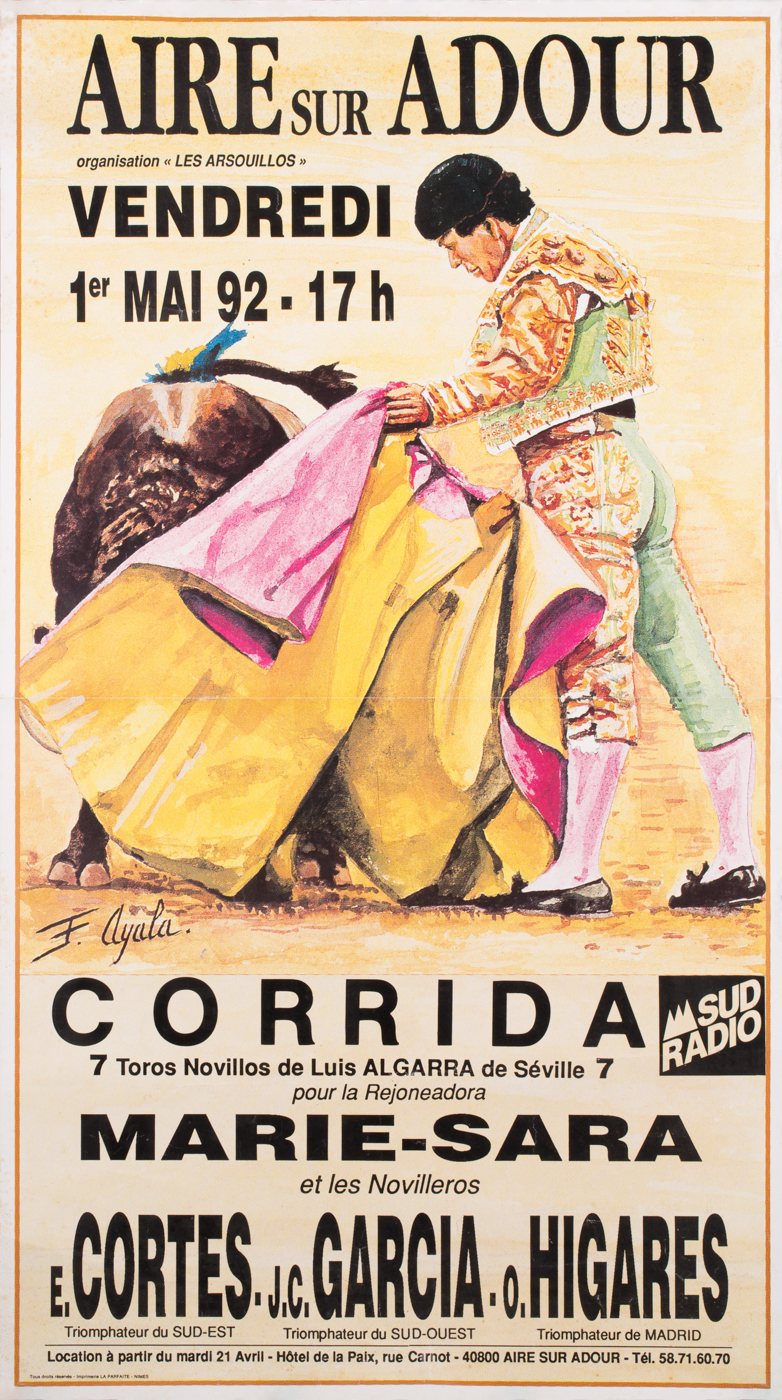 Affiches taurines Aire sur l'Adour