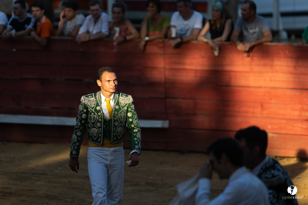 Course landaise à Panjas