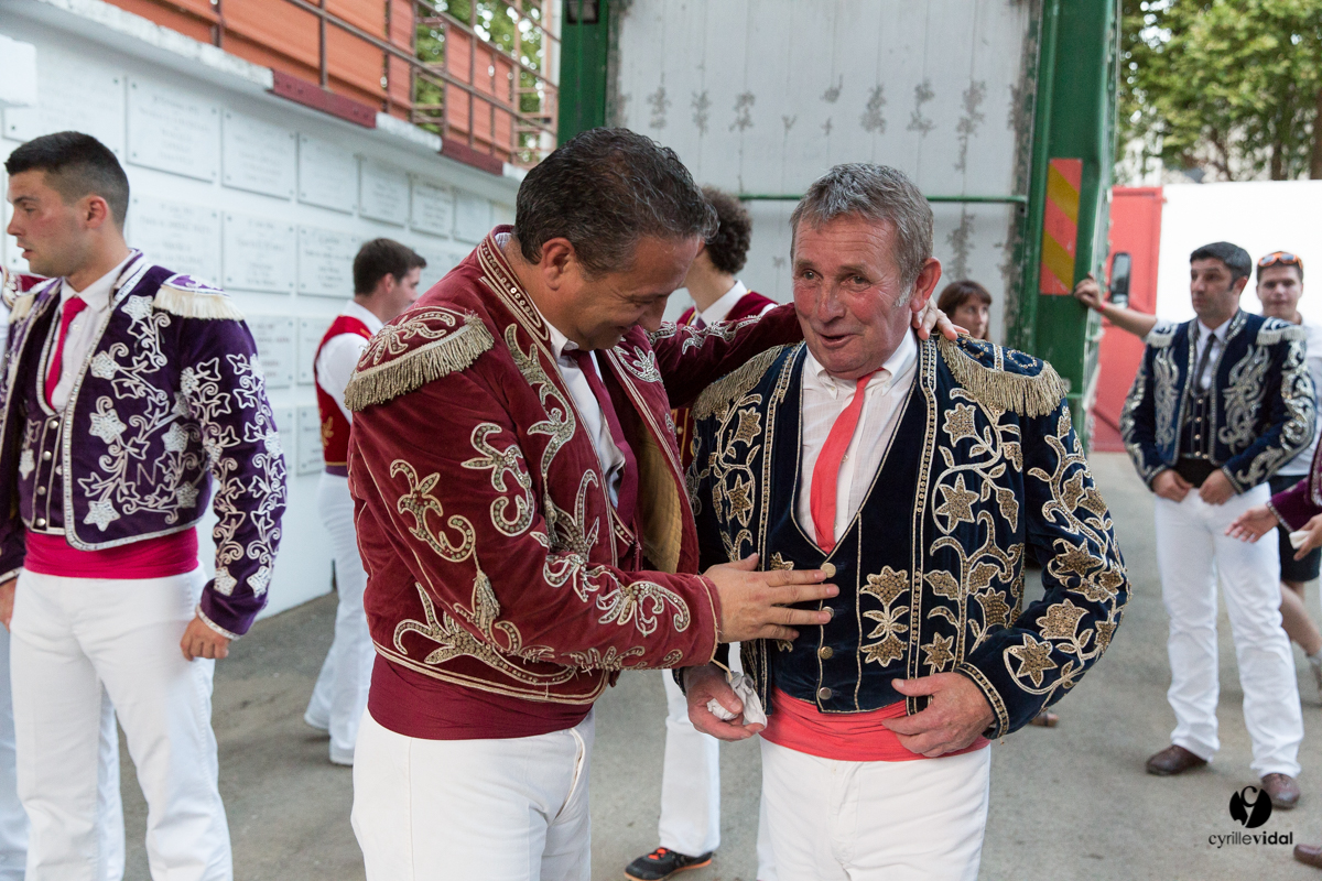 Aire sur l'Adour course landaise génération Aturine