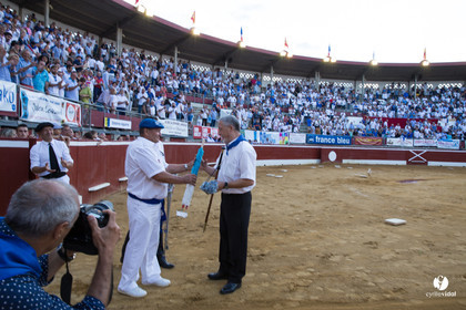 Mont-de-Marsan corrida de Dolores Aguirre pour Octavio Chacon - Pepe Moral - Juan Léal