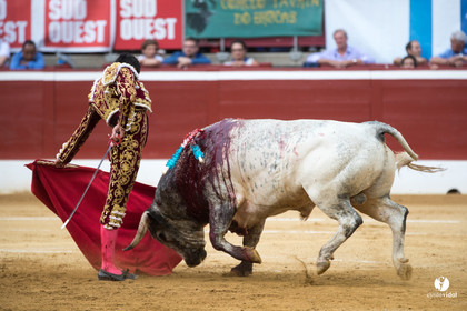 Mont-de-Marsan corrida de la Quinta pour Juan Bautista - Emilio de Justo - Thomas DUFAU