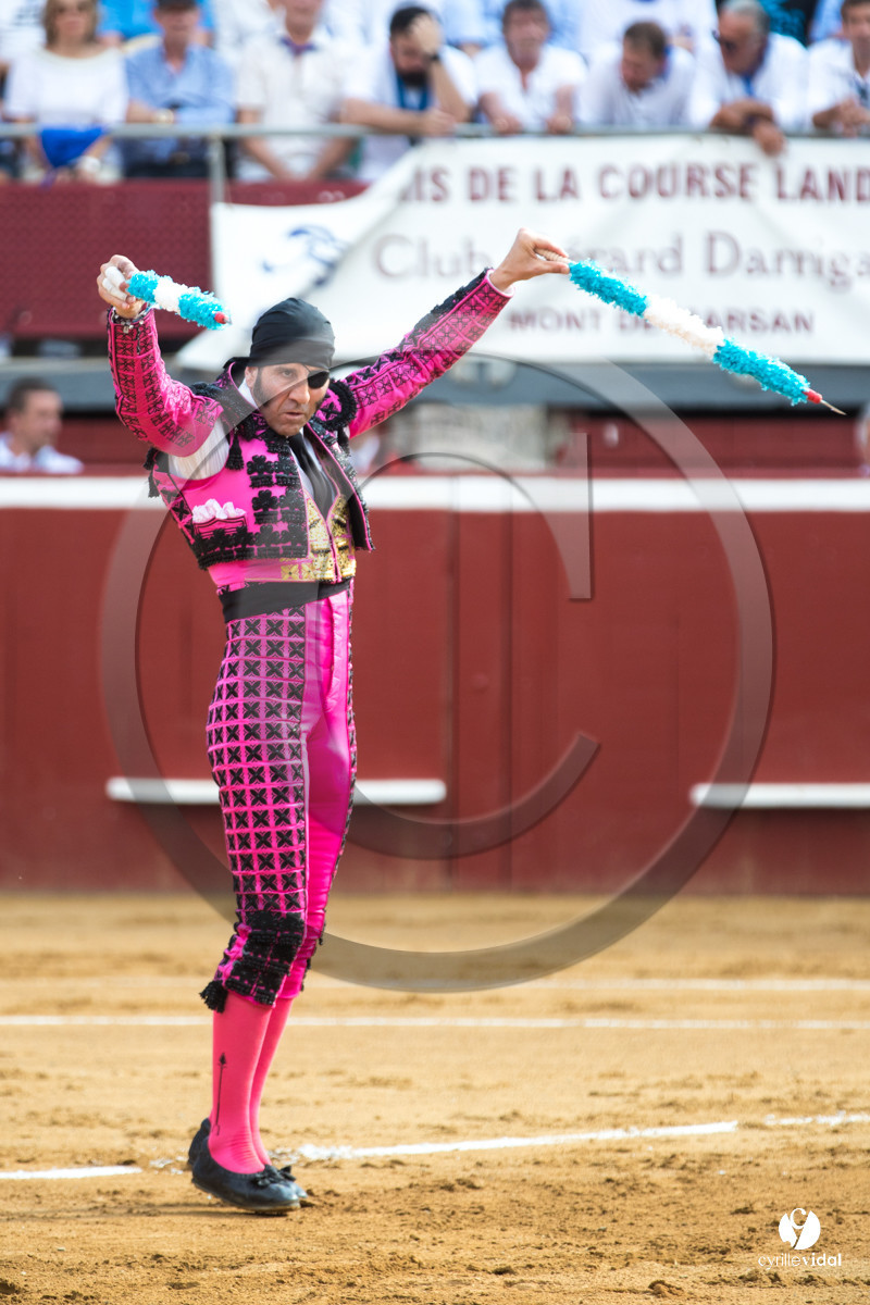Mont-de-Marsan corrida de Jandilla pour Padilla - Talavante - Roca Rey