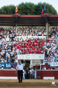 Mont-de-Marsan corrida de Dolores Aguirre pour Octavio Chacon - Pepe Moral - Juan Léal
