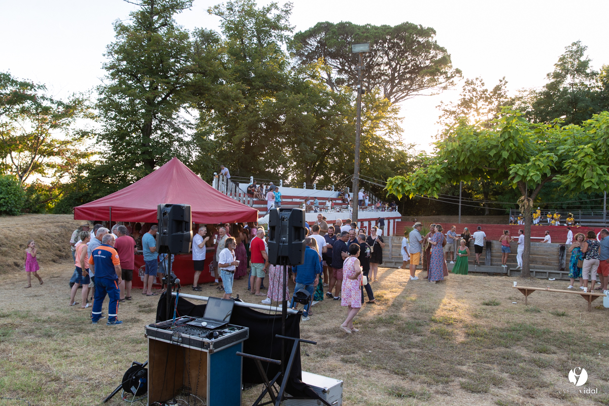Course landaise à Panjas