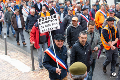 Manifestation chasses traditionnelles à Mont-de-Marsan