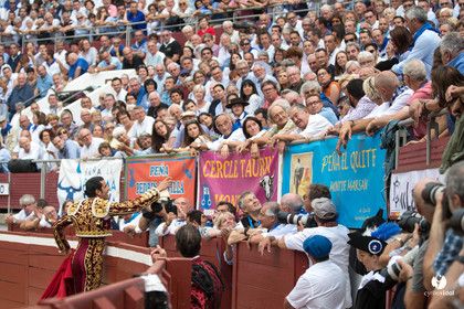 Mont-de-Marsan corrida de la Quinta pour Juan Bautista - Emilio de Justo - Thomas DUFAU