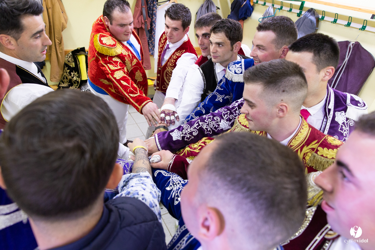 Course landaise Le Houga Ganadéria Dussau Cuadrilla Alexandre Brethes