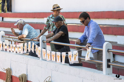 Course landaise à Panjas