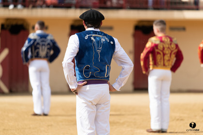 Course landaise Le Houga Ganadéria Dussau Cuadrilla Alexandre Brethes