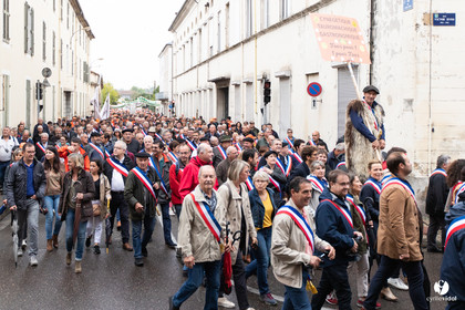 Manifestation chasses traditionnelles à Mont-de-Marsan