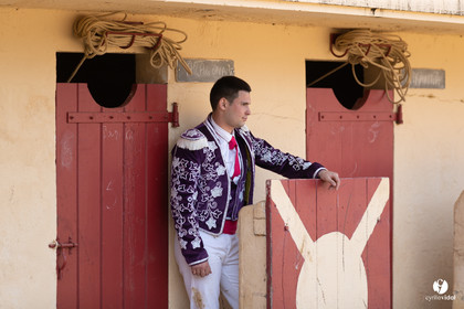 Course landaise Le Houga Ganadéria Dussau Cuadrilla Alexandre Brethes