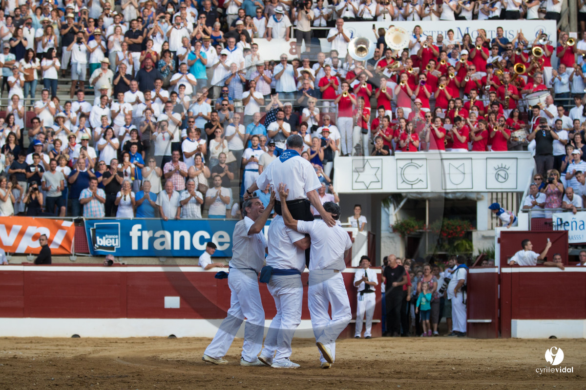 Mont-de-Marsan corrida de Dolores Aguirre pour Octavio Chacon - Pepe Moral - Juan Léal