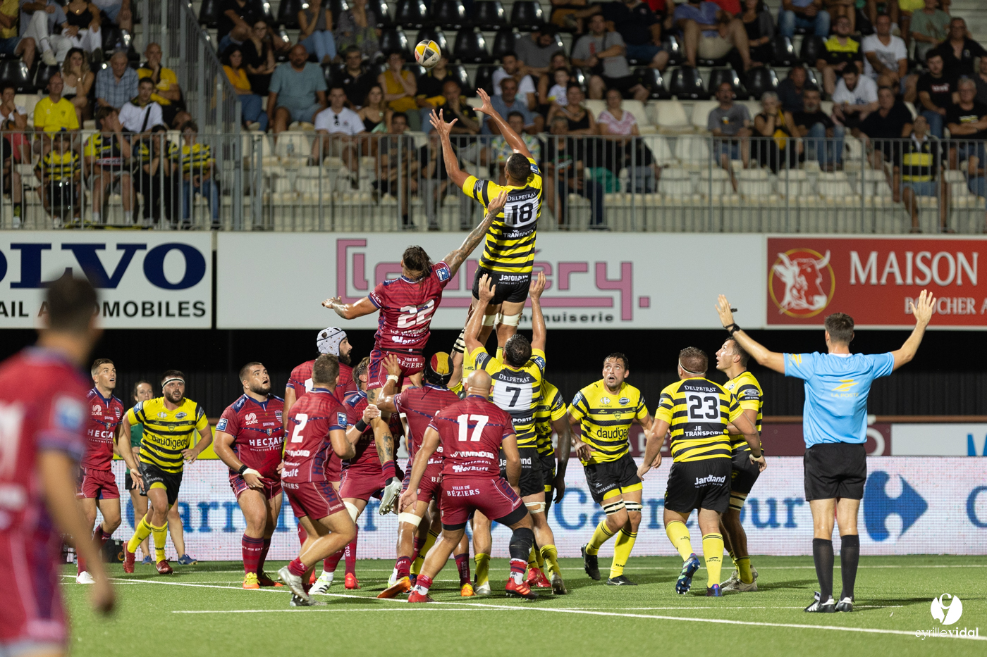 Stade Montois Rugby - Béziers