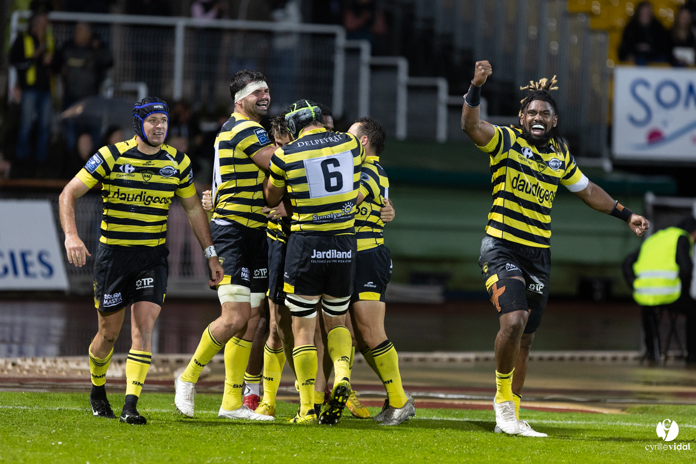 Stade Montois Rugby - Agen match de barrage