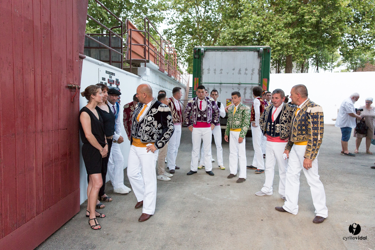 Aire sur l'Adour course landaise génération Aturine