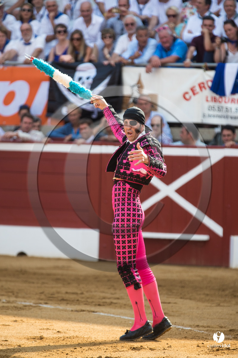 Mont-de-Marsan corrida de Jandilla pour Padilla - Talavante - Roca Rey