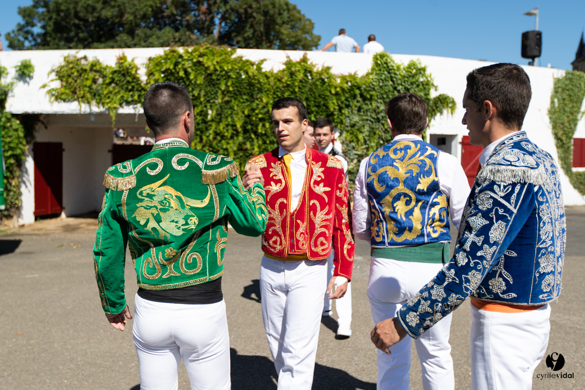 Saint-Cricq Chalosse course landaise de promotion Ganadéria Deyris Cuadrilla Jérémy Lafitte