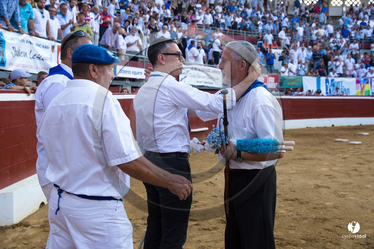 Mont-de-Marsan corrida de Dolores Aguirre pour Octavio Chacon - Pepe Moral - Juan Léal