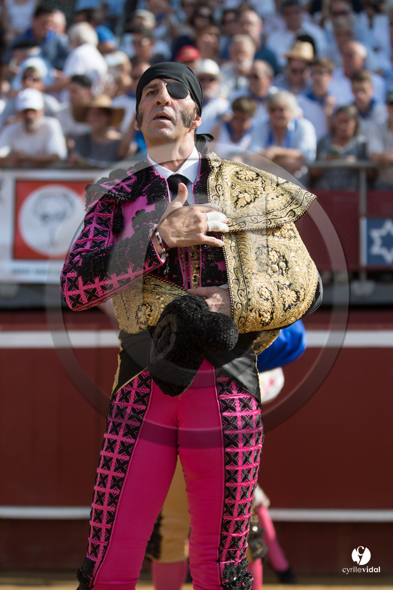 Mont-de-Marsan corrida de Jandilla pour Padilla - Talavante - Roca Rey