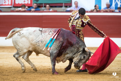 Mont-de-Marsan corrida de la Quinta pour Juan Bautista - Emilio de Justo - Thomas DUFAU