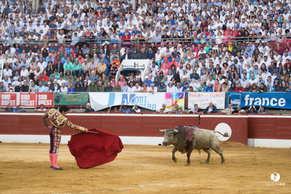 Mont-de-Marsan corrida de la Quinta pour Juan Bautista - Emilio de Justo - Thomas DUFAU
