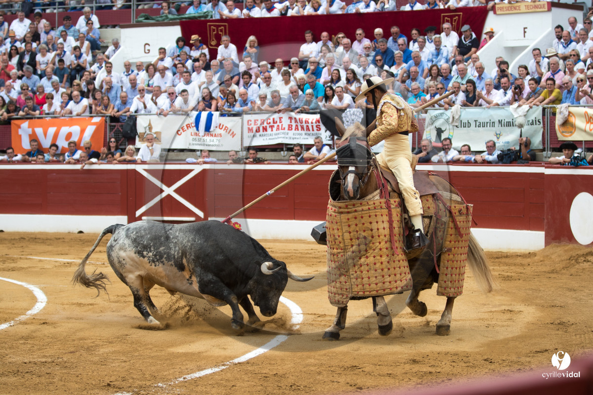 Mont-de-Marsan corrida de la Quinta pour Juan Bautista - Emilio de Justo - Thomas DUFAU
